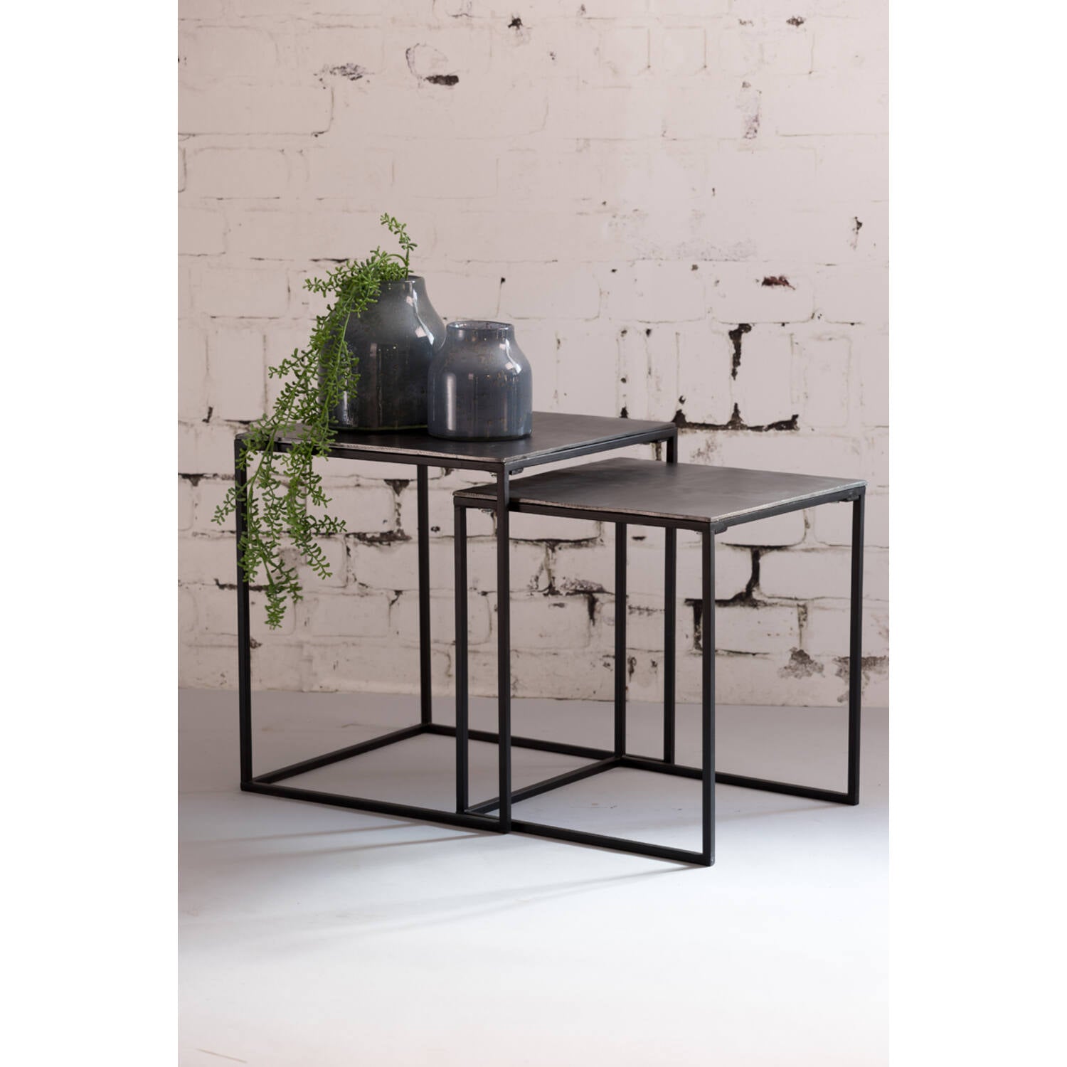Beistelltisch BANOS 40x40x45cm + 44,5x50,5cm