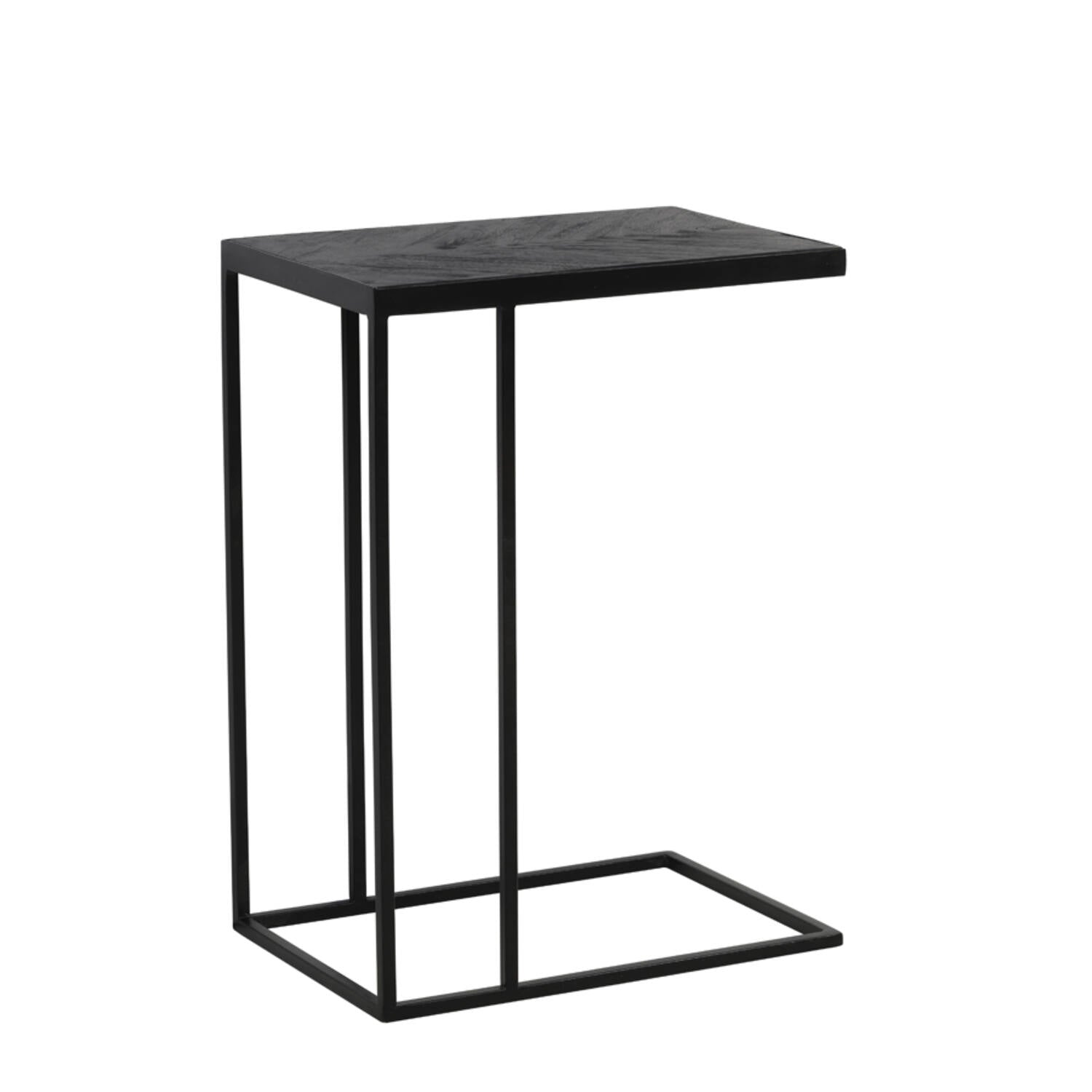Beitisch VHISA 45/30/62cm schwarz