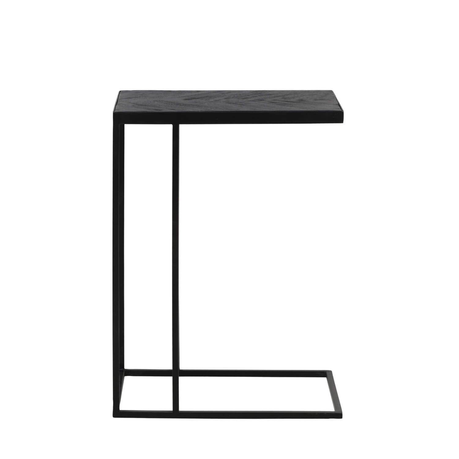 Beitisch VHISA 45/30/62cm schwarz