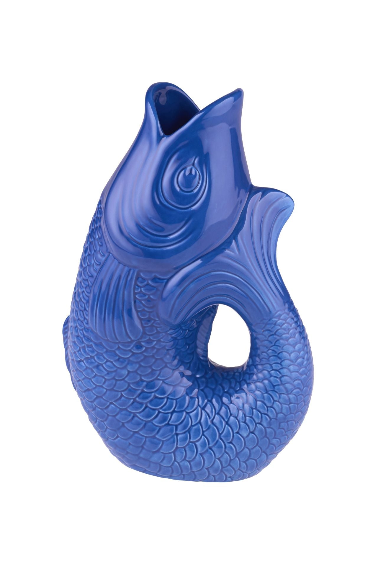 Vase Fisch 1,2 azur