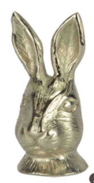 Hase Metall silber