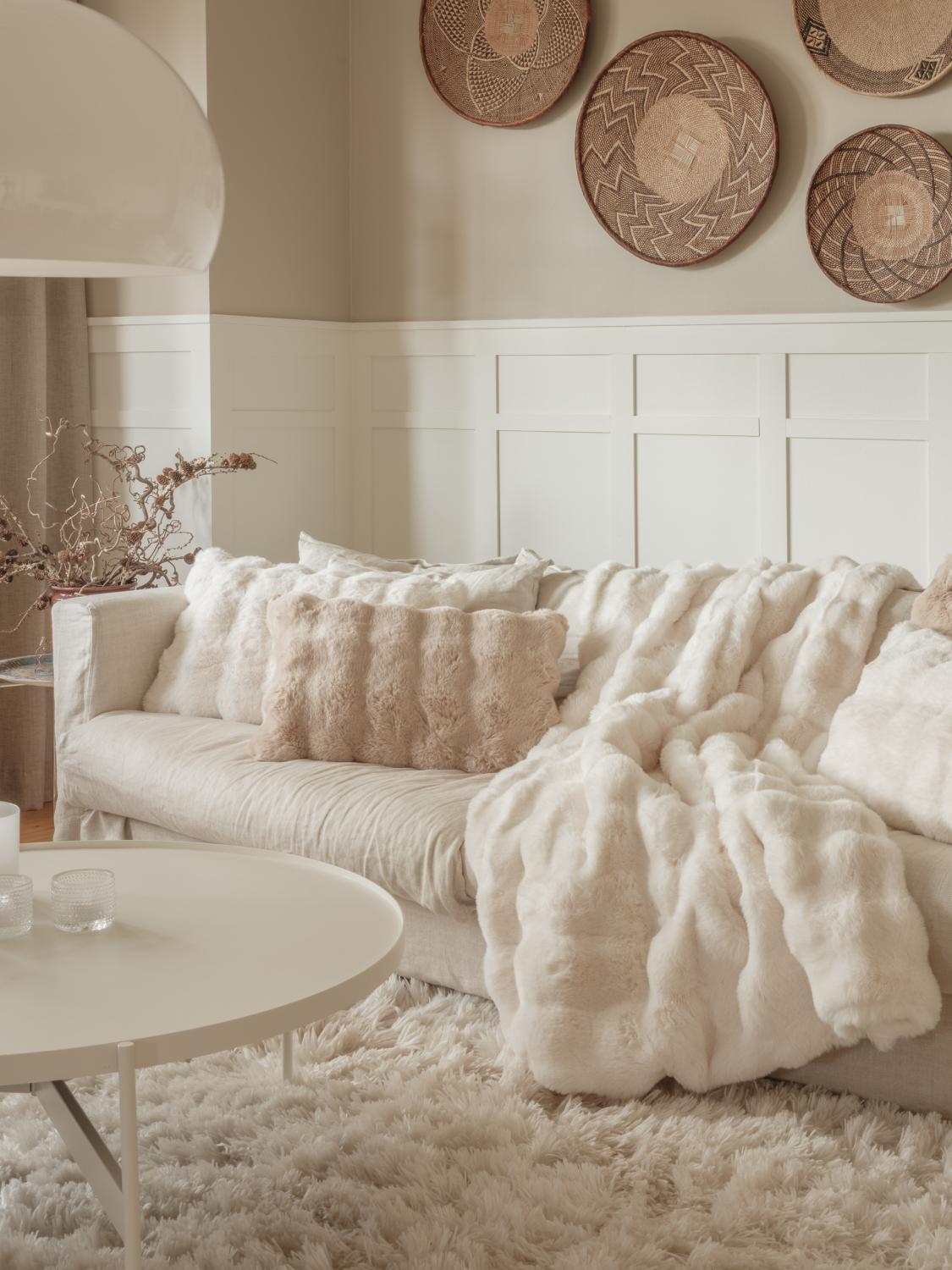 Cushion MISTY L beige