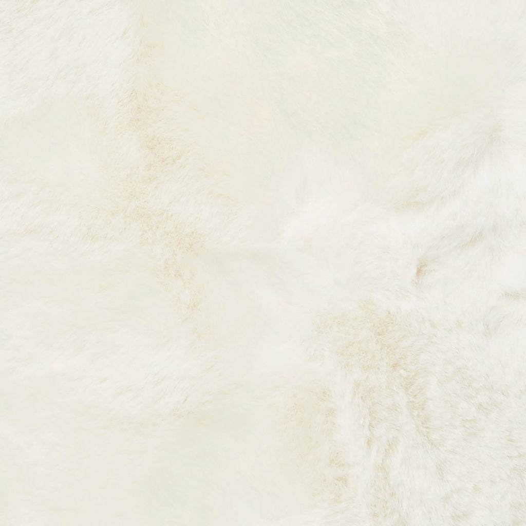 Cushion Fluffy heart ivory