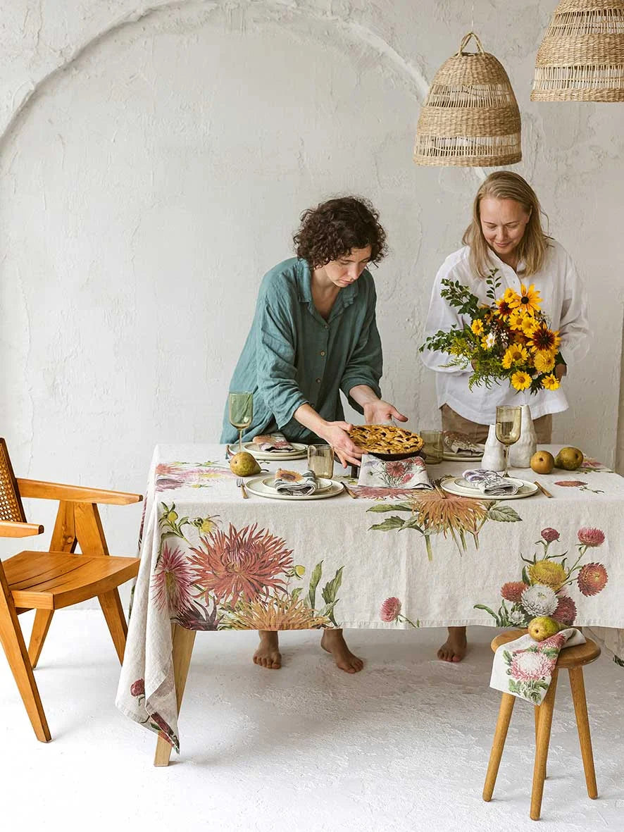 Tischdecke COUNTRY FLOWERS 170x330cm