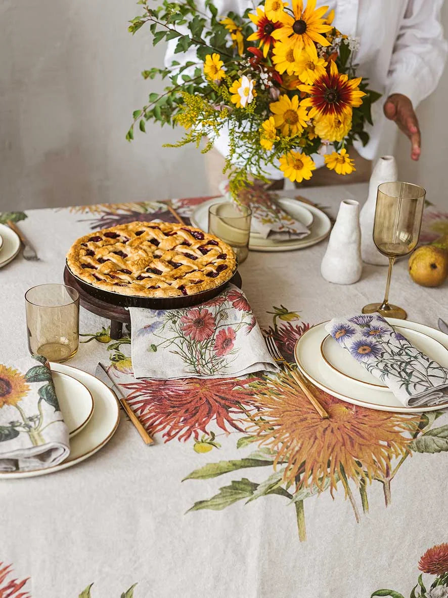 Tischdecke COUNTRY FLOWERS 170x330cm
