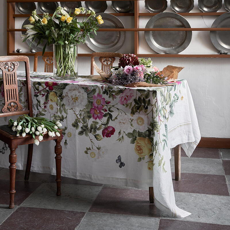 Tischdecke Rose Flower Garden