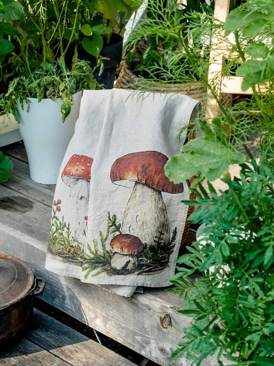 Geschirrtuch FOREST MUSHROOMS 46x68cm