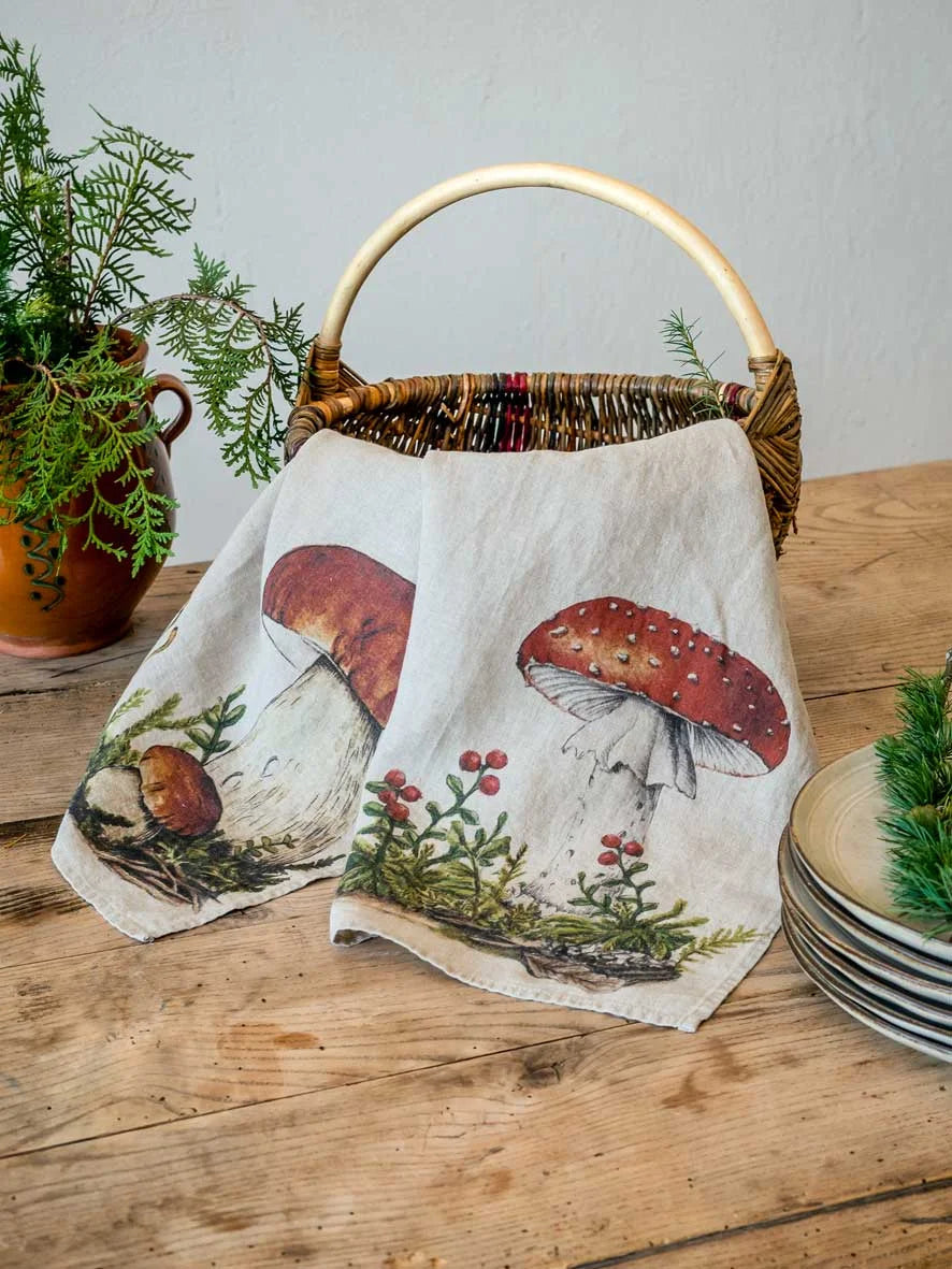 Geschirrtuch FOREST MUSHROOMS 46x68cm