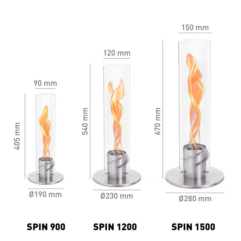 SPIN 90 silber