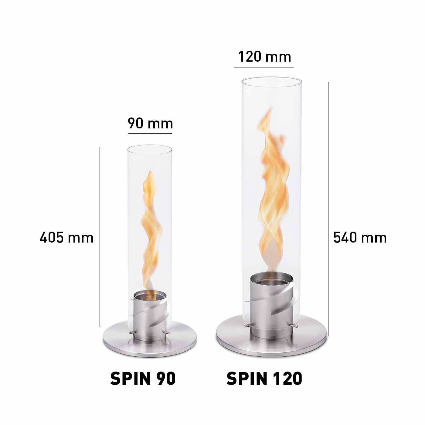 SPIN 120 silber
