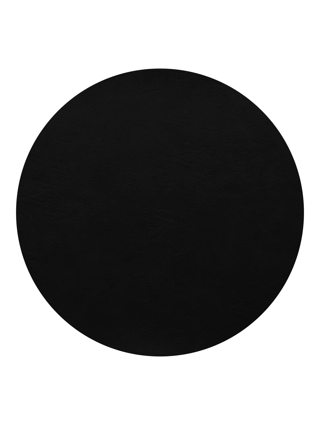 Tischset Lederoptik rund 38cm