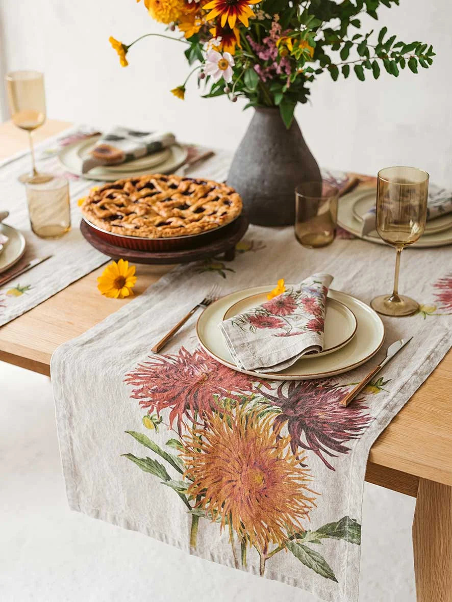Tischlaeufer COUNTRY FLOWERS 46x136cm
