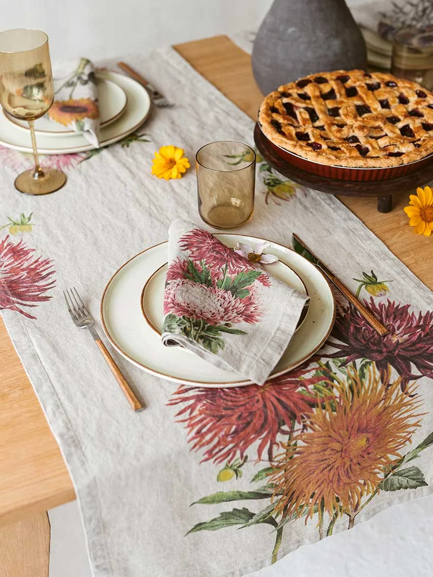Tischlaeufer COUNTRY FLOWERS 46x136cm