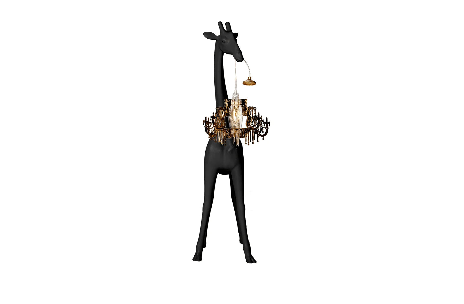 Giraffe In Love XS Black 1m