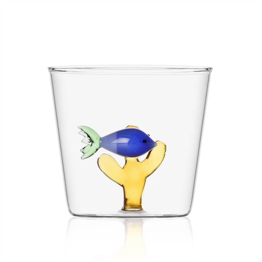 Glas Blue Fish