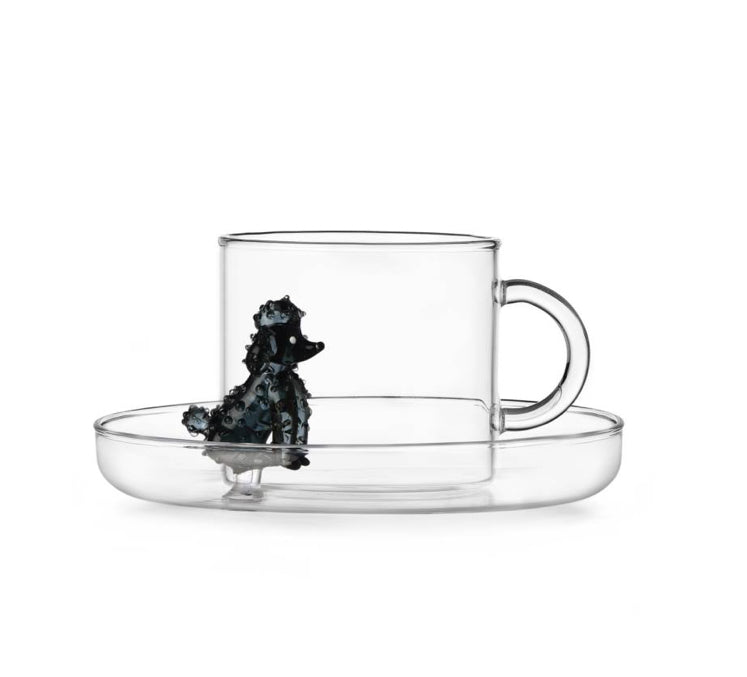 Tee + Untertasse Poodle