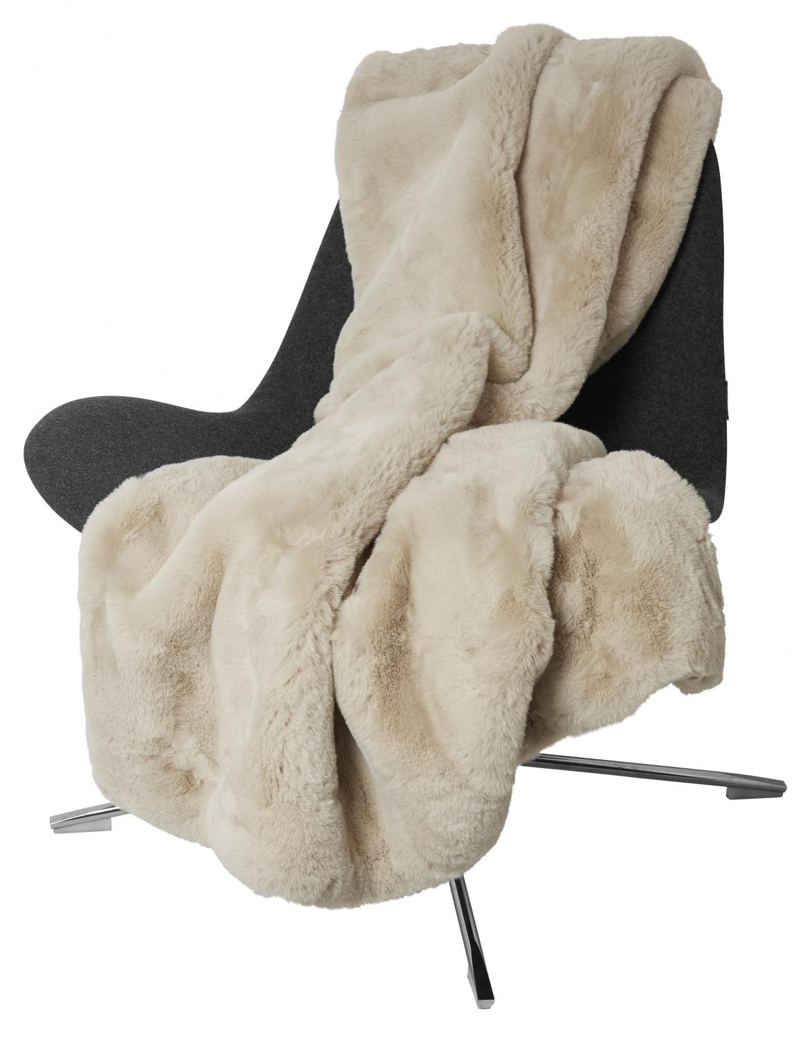 Blanket Fluffy beige