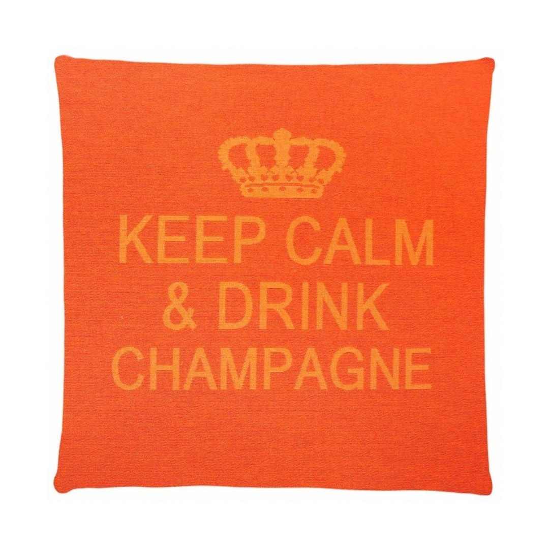 Kissen Drink Champagne 45x45cm