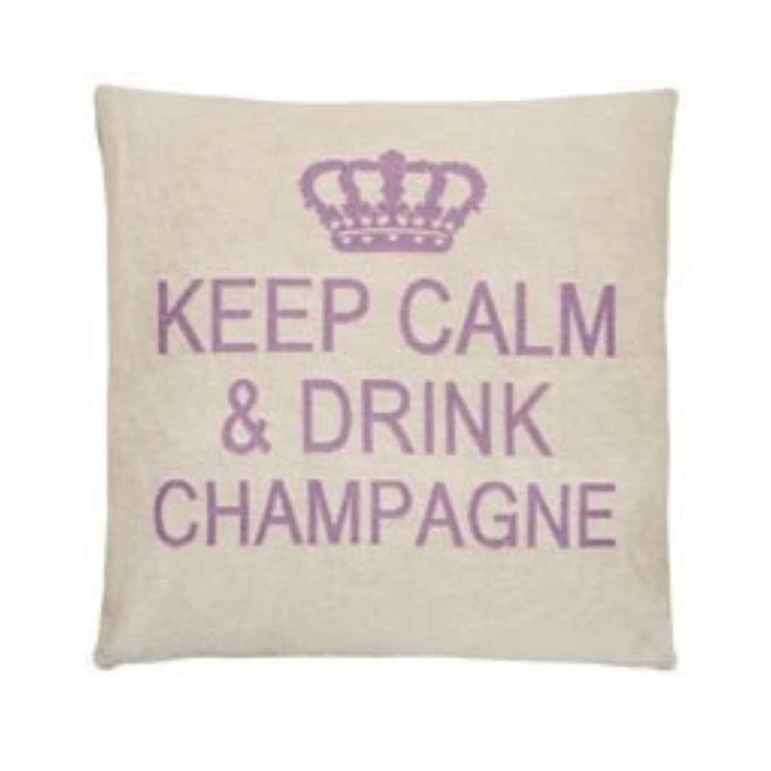 Kissen Drink Champagne 45x45