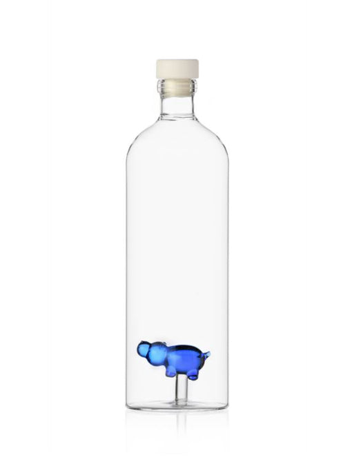 Flasche Blue Hippo