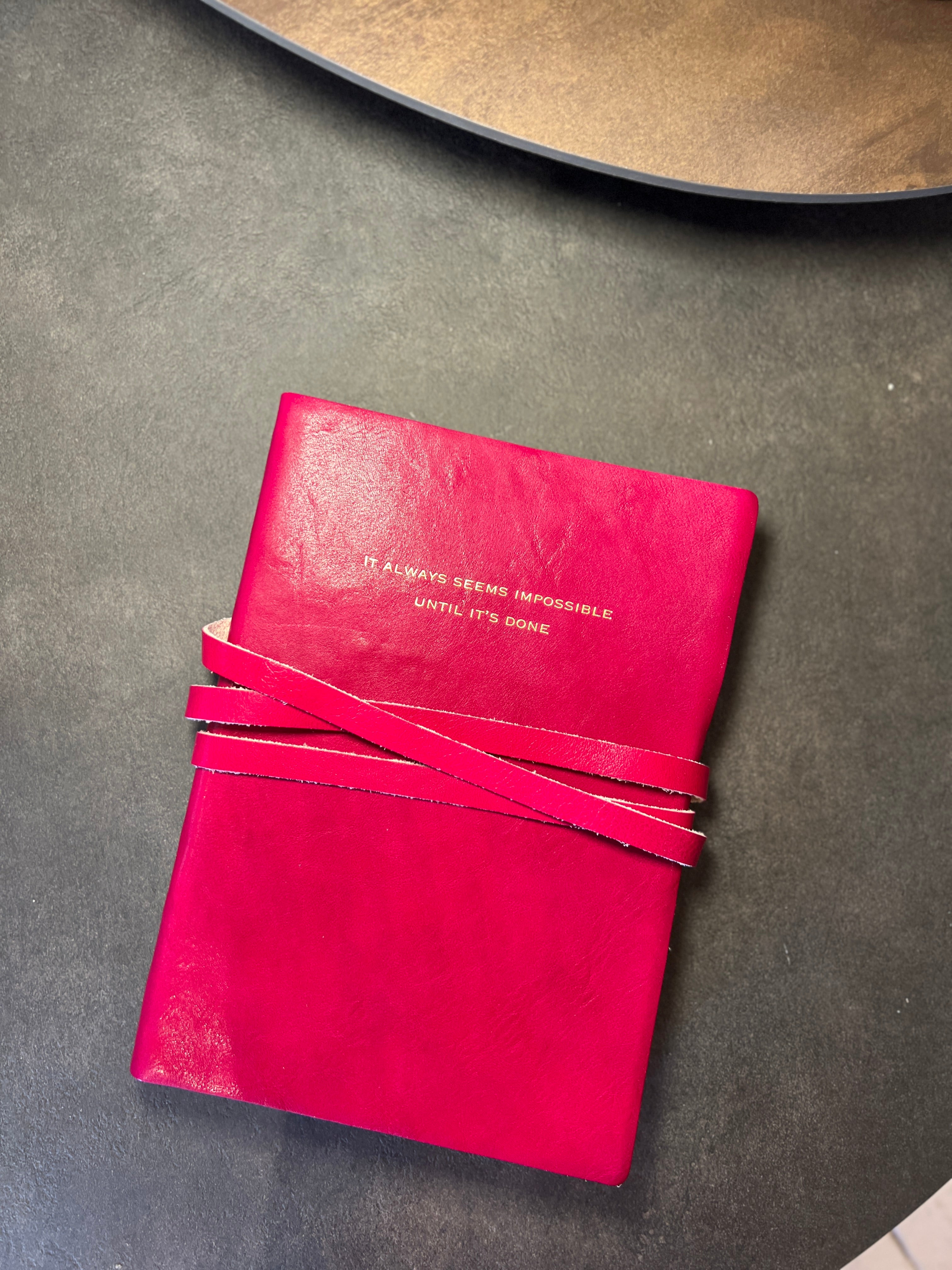 Journal "It always seems..."