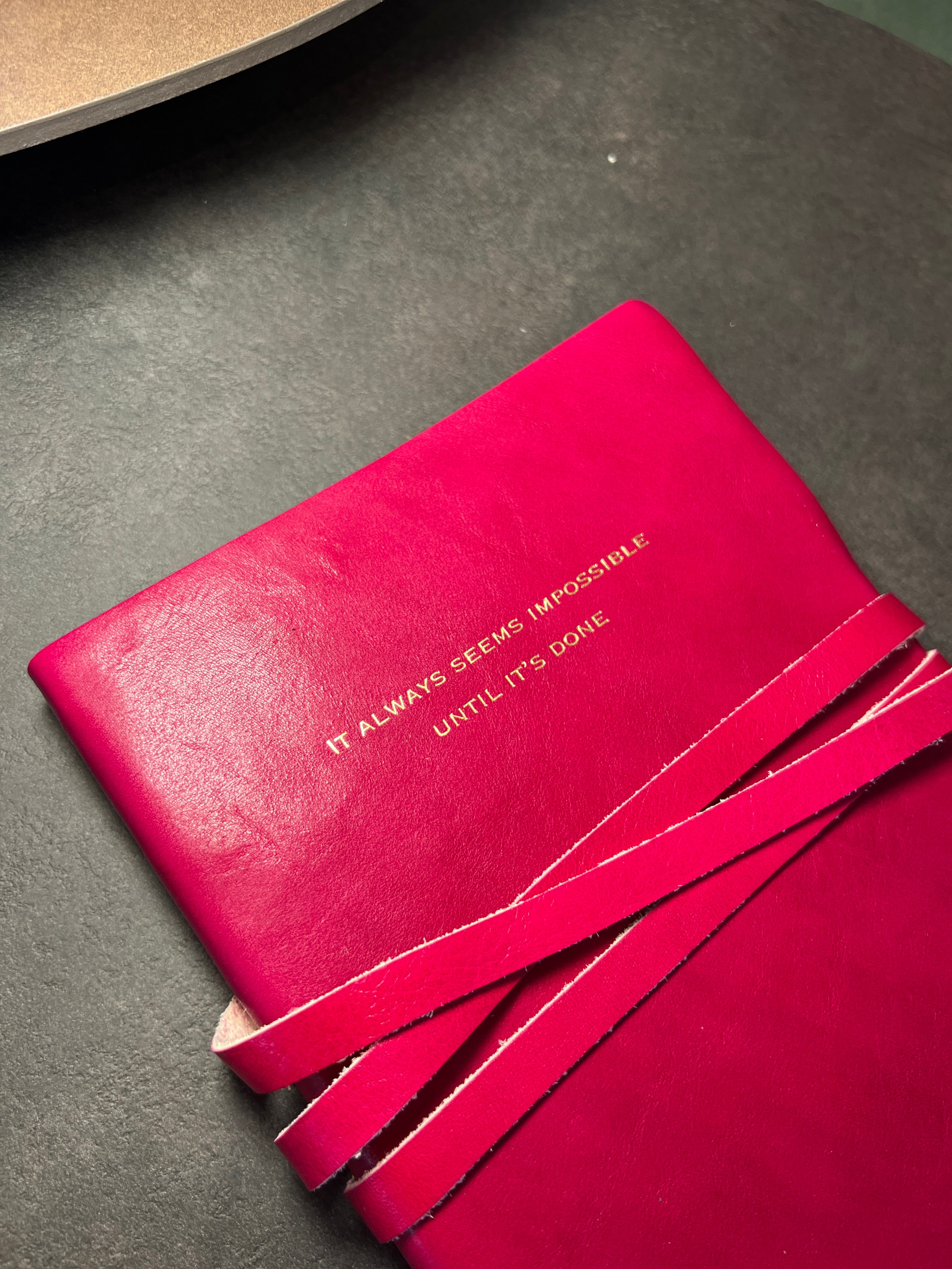 Journal "It always seems..."