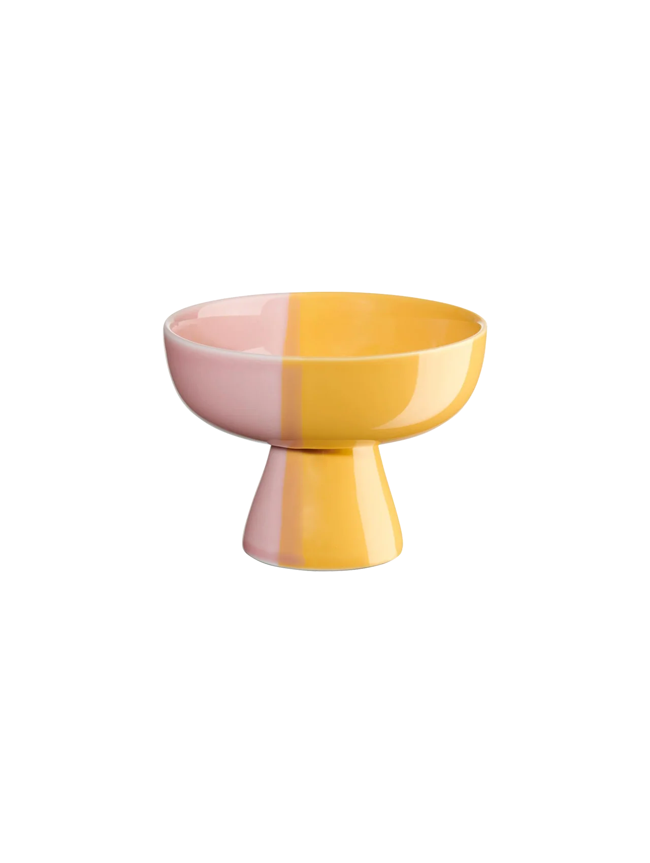 Schale auf Fuss passion fruit smoothie